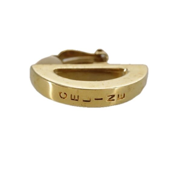 CELINE Earring metal Gold Auth - Picture 9 of 16